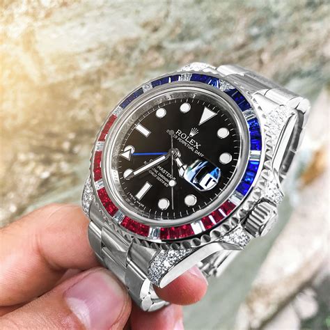 custom rolex gmt|gmt Rolex for sale.